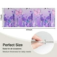 thumbnail image 5 of Urple Butterfly Flower Pattern Kitchen Rug Mat,Kitchen Runner Rugs Non Skid Washable,Decorative Kitchen Floor Mats for Kitchen,Sink,Laundry,17"X47", 5 of 5
