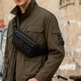 thumbnail image 1 of Bolso bandolera tipo bandolera para hombre, para exteriores, con correa ajustable Negro, 1 of 8