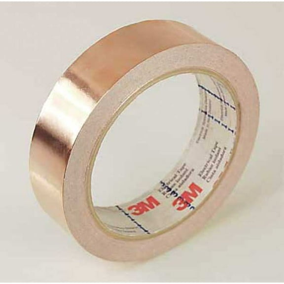 3m Conductve Elec Tape,54'Lx1/2"W,1181,PK18 1181