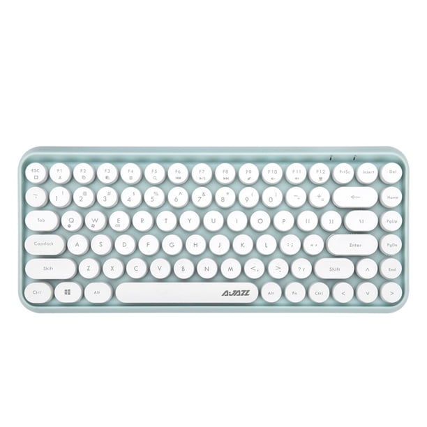 Teclado Bluetooth Ajazz 308i Tapa de tecla redonda Conexión Bluetooth de 10 m 84 teclas Ajazz Teclado