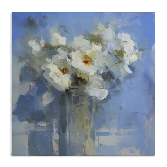 Stupell Industries Contemporary Petals Remembered Abstract Canvas Art, 17 x 17, by Svetlana Aleynikova