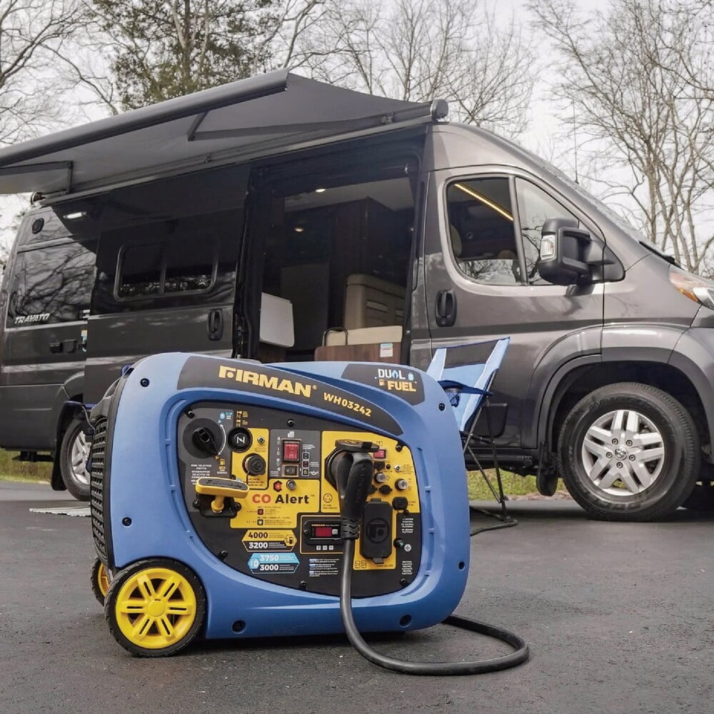 Firman 4000W Dual Fuel Inverter Portable Generator WH03242