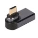 thumbnail image 3 of Adaptador magnético tipo C a USB, codo de 24 pines, 1920x1080, 60Hz, 10Gbps, tipo C macho a USB hembra, adaptador para PC, 3 of 5