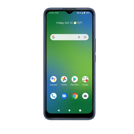 Pre-Owned Cricket Wireless Innovate E 5G, 64GB, 4GB RAM, Lightning Blue - Prepaid Smartphone