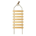 thumbnail image 3 of Wooden Cat Wall Ladder, Hanging Cat Climbing Bridge Shelf With Sisal Rope Steps, Wall Mounted Cat Climber Stairway For Indoor Cat Activity Play, Suspended Design, 3 of 4