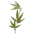 thumbnail image 1 of KAKOWELY embroidery patch Leaf Design Patch Embroidered Bamboo Leaf Element Cloth Iron On Clothes Patch Decor6.1"X2.95"X0.08", 1 of 4