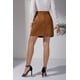 thumbnail image 5 of Minifalda de ante, falda de cintura alta, 5 of 6