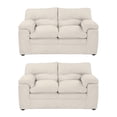 thumbnail image 1 of Sala 2-2 Cosmo ( 2 Piezas Love Seat ) Crema para Sala, 1 of 8