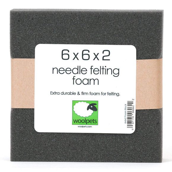 Woolpets Foam Pad for Needle Felting Crafts