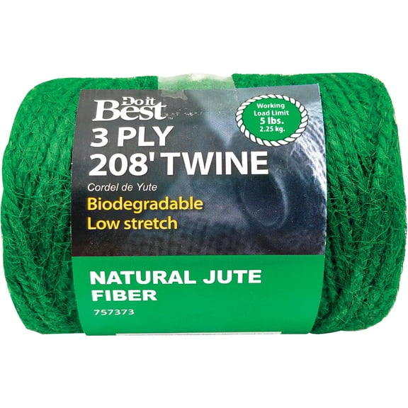 Do it Jute Green Garden Twine