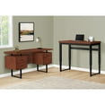 thumbnail image 4 of Monarch Specialties Computer Desk, Standing, Adjustable, 48"L, Work, Laptop, Brown Laminate, 4 of 15