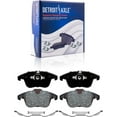 thumbnail image 3 of Detroit Axle - Front Brake Kit for Jaguar S-Type Vanden Plas XJ8 XK, Disc Brake Rotors Ceramic Brakes Pads Replacement : 12.84" inch Rotors, 3 of 3