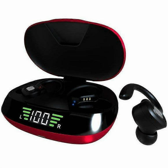 Wireless Earbuds Running Headphones,Bluetooth 5.0 Sports Headphones with Ear Earphones Bluetooth Earphones IPX65 Waterproof with 6D Stereo HiFi Sound