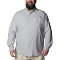thumbnail image 4 of Columbia PFG Tamiami II UPF 40 - Camiseta de pesca de manga larga para hombre, color gris frío, grande Columbia 128606, 4 of 9