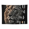 thumbnail image 5 of Orinice Lion Quote Inspiration Tapestry Wall Hanging Unique Style Graphic Tapestries Home Wall Decor for Living Room Bedroom Farmhouse Dorm 50x40inch, 5 of 6