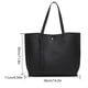 thumbnail image 3 of Bolso de hombro compuesto duradero PU impermeable para mujer resistencia al desgaste fiesta de vacaciones Wdftyju Para Estrenar, 3 of 3