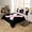 Black Pink X, variant on Erosebridal Pink Initial L Comforter Cover Twin, Kawaii Bow Bedding Sets Twin Size, Princess Style Reversible Duvet Cover Twin, Super Cozy Bedroom Decor, 2 Pieces(No Comforter)