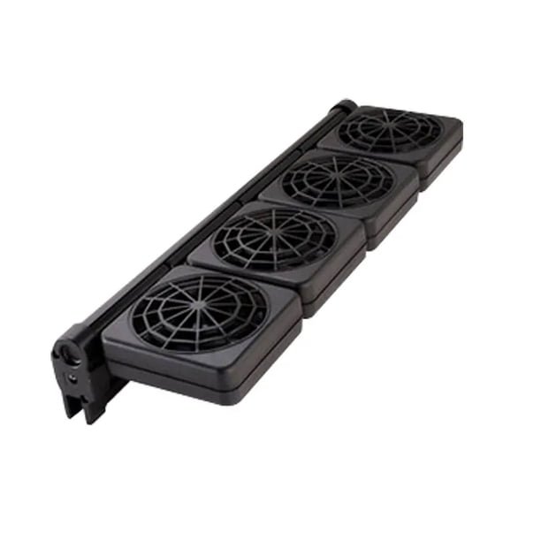 Ventilador de acuario de 4 cabezales, enfriadores de acuario, ventilador de refrigeración ajustable para tanque de peces con ventilador de velocidad para tanque de agua, enfriador de tanque