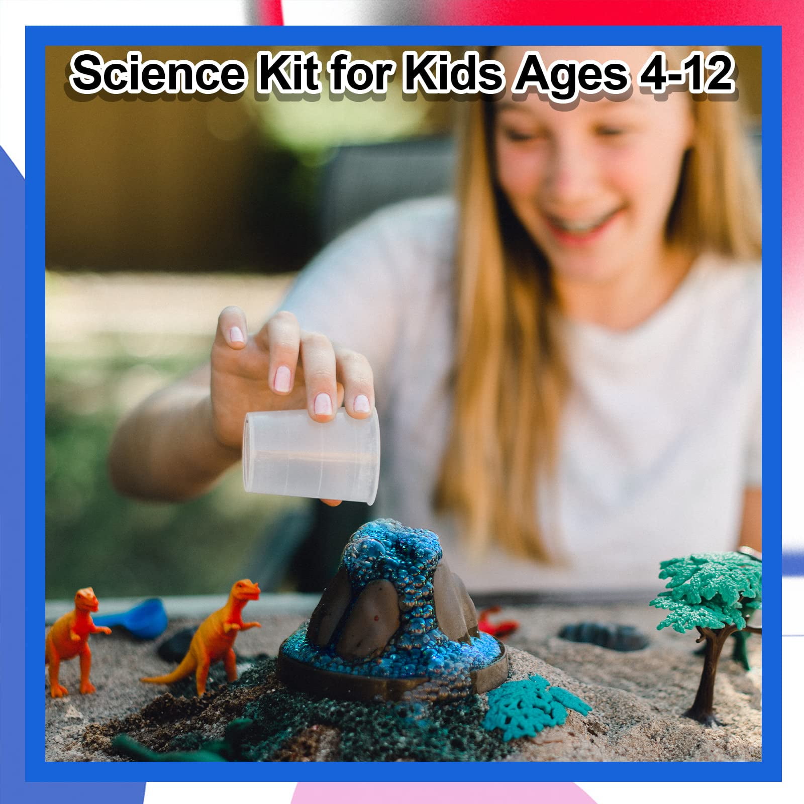  EARTH'SCODE 25PCS Science Kit - Volcano Science Kit