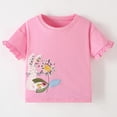 thumbnail image 4 of EnJoCho Easter Toddler Boy Girl Tshirt Bunny Egg Gnomes Tractor Short Sleeve Holiday Celebration Graphic Cotton Tee Toddler Kids Spring Festival Top, 4 of 7