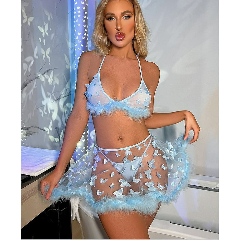 Womens Lingerie Sets Women Sexy Sexy Collar Bowknot Hot Girl Hollow Suit  Sexy Underwear Sexy Lingerie On Sale 