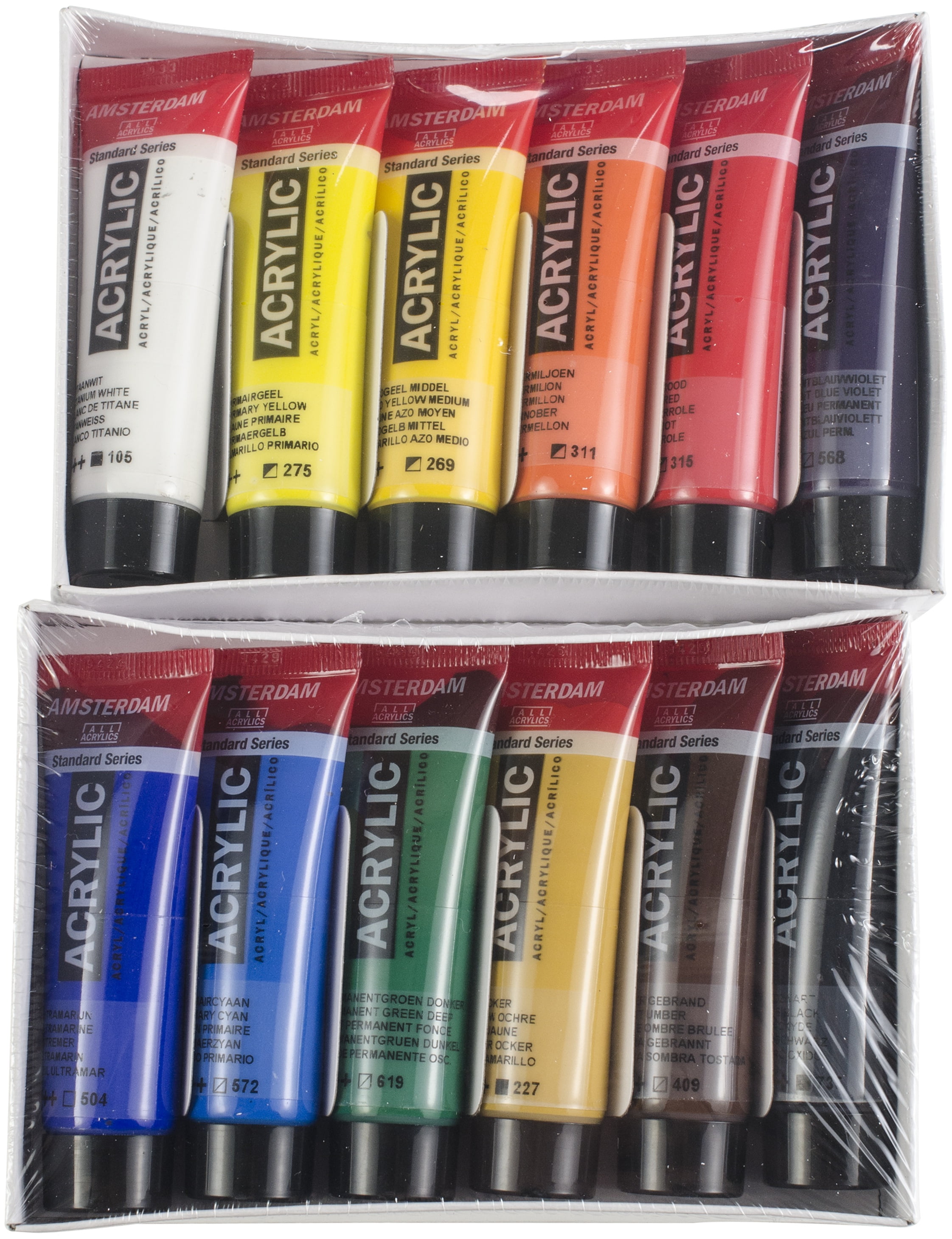 Amsterdam Acr Std Set 12X20Ml