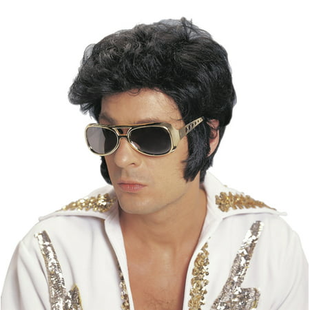 Deluxe Rock N' Roll Elvis Presley Costume Accessory Wig