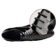 thumbnail image 4 of Santimon 2 Pairs Replace Shoe Laces Round Strings for Boots Sneakers Dress Shoes 39" Black, 4 of 7