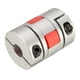 thumbnail image 2 of 10mmx14mm Aluminium Flexible Shaft Coupling Stepper Motor Shaft Coupler Coupler, 2 of 5