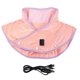 thumbnail image 2 of Heated Neck Shoulder Pad 3 Timer Setting Skin Friendly Comfortable Electric Heating Wrap for Neck Shoulder Leg Belly Orange Pink, 2 of 5