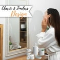 thumbnail image 5 of 5-Piece  White Bathroom Accessory Set Soap Dispenser & Dish, Toothbrush Holder, 2 Storage qtip Jars, 5 of 8