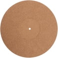 thumbnail image 2 of Cork Turntable Mat Practical Record Players Cork Turntable Mat Record Anti-Static Mat, 2 of 3