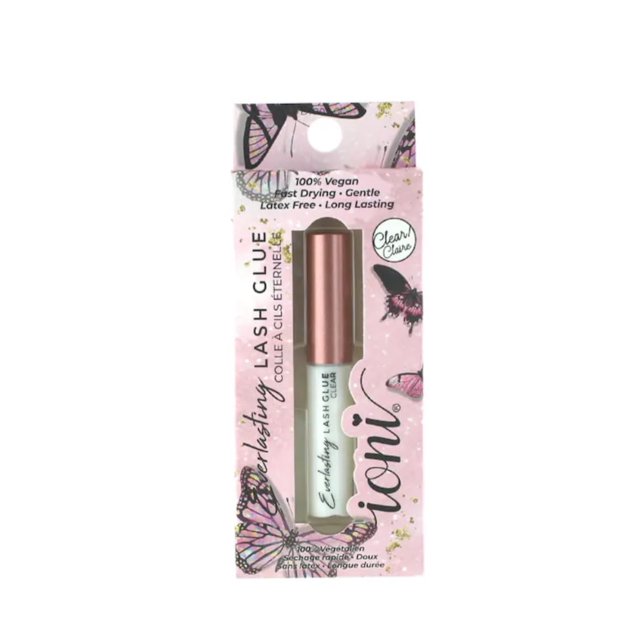 Pegamento para pestañas IONI Everlasting, 100% vegano, impermeable y resistente a las manchas