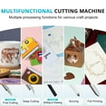 thumbnail image 6 of LOKLiK Cutting Machine 2 - 5 in 1 Vinyl Cutter Machine with 5X Cutting Force, Cuts 100+ Materials, AI Painting, 13'' Smart Die Cutting Machine for All Crafts Cards 3D Arts Home Decor, 6 of 9