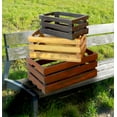 thumbnail image 2 of Decorative Old Colored Wooden Crates, Set of 3, 2 of 2