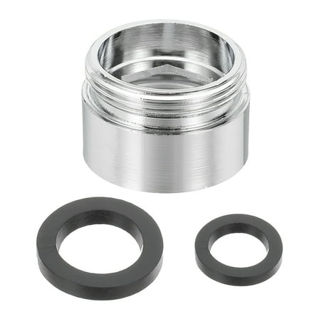 Faucet Aerator Adapter, 1/2" Female to M22 Male with Washer, 15mm Length