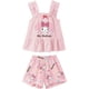 thumbnail image 2 of Cinnamoroll Conjunto de pijama de 2 piezas para mujer y niña, camiseta sin mangas y pantalones cortos, camisón de ocio, ropa de dormir, 2 of 5