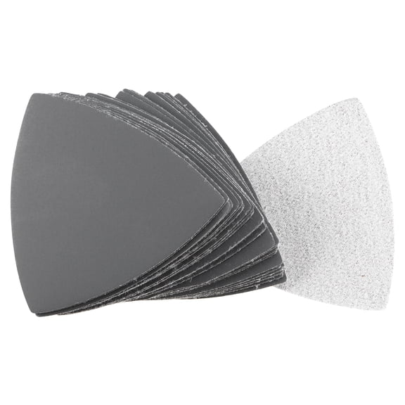 Triangular Sandpaper Hook and Loop Fit 3-1/2" Oscillating Multi-Tool Silicon Carbide for Wet/Dry 1200 Grit 30pcs