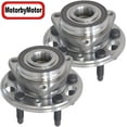 thumbnail image 2 of MotorbyMotor 513288 Front Wheel Bearing and Hub Assembly w/5 Lugs Fits for Cadillac CTS XTS, Buick Lacrosse Regal, GMC Terrain, Chevy Equinox Malibu Impala Hub Bearing (w/ABS Magnetic Ring)-2 Pack, 2 of 6
