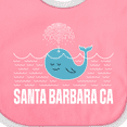 thumbnail image 4 of Inktastic Santa Barbara California Beach Vacation Boys or Girls Baby Bib, 4 of 4