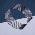 thumbnail image 3 of Quentinu Motorcycle Car Wheel Hub Tire Sticker Car Decorative Styling Strip Decals Stickers (Black), 3 of 6