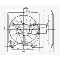 Engine Cooling Fan Pulley Fits 2002 Toyota RAV4
