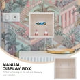 thumbnail image 2 of Two-Layered Dolls Stand Handicrafts Doll Display Stand Garage Kits Container for Home, 2 of 8