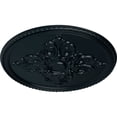 thumbnail image 3 of 54 1/4"OD x 2 7/8"P Milton Ceiling Medallion (Fits Canopies up to 10 1/2"), Hand-Painted Night Shade, 3 of 6