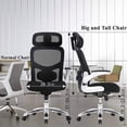thumbnail image 4 of BestOffice Ergonomic Office Chair, Lumbar Support, Swivel Rolling for Men, Women(Black), 4 of 5