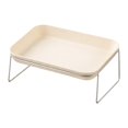 thumbnail image 2 of Comedero elevado para gatos, comedero para mascotas desmontable, multiusos, portátil y elevado. Beige, 2 of 9