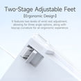 thumbnail image 3 of AF82 Features a Wired Membrane Keyboard, 75% Compact Layout, 82-key Minimalist Layout, Simple and Efficient Design, Volume Knob, Dual-stage Adjustable Support, and Includes a Ribbon, 3 of 12