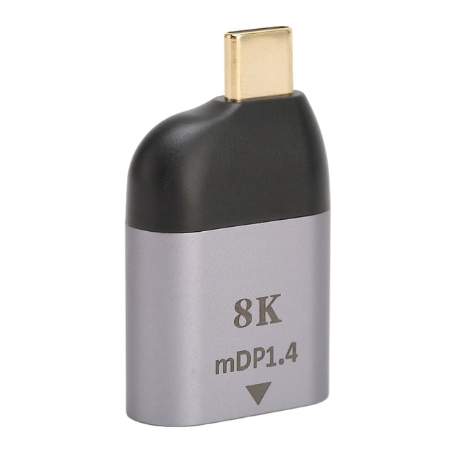 Adaptador USB Cto Mini DP, USB C a Mini USB Tipo Cto Mini Adaptador de puerto de pantalla Adaptador USB Cto Mini Display Port Experiencia incomparable