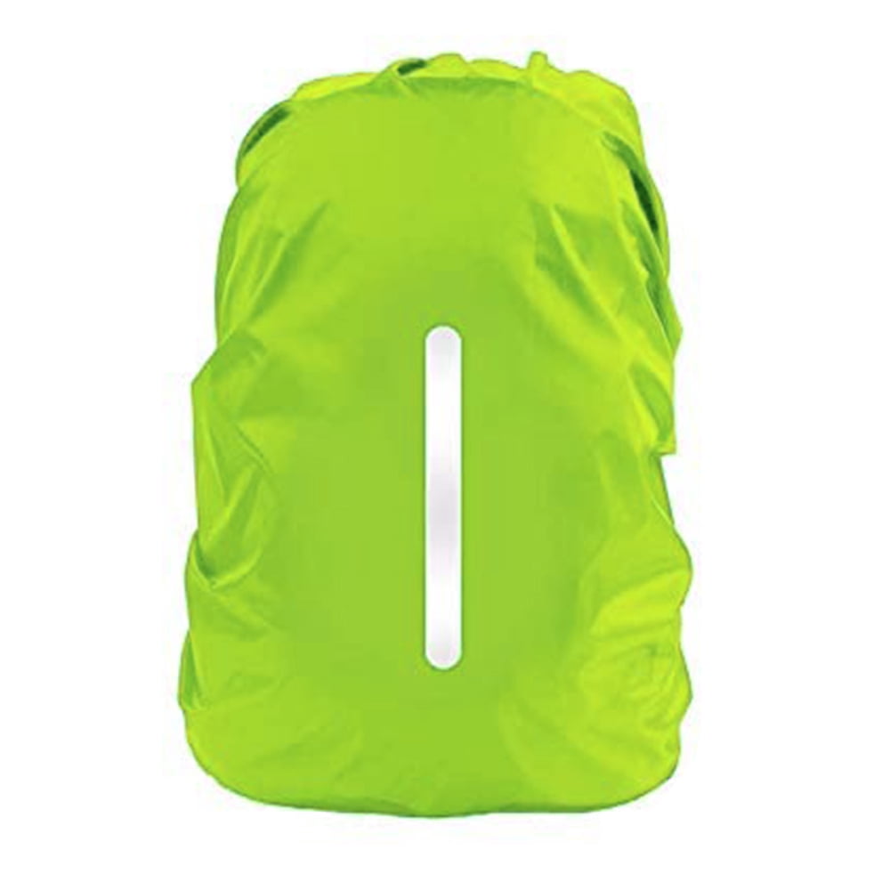 Cadimus Housse Imperméable Pour Sac à Dos – Anti-Pluie, Motifs Réfléchissants, Pour Enfants Et Adultes, Vert