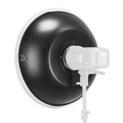 Glow 20.5 White Softlight Beauty Dish Reflector With Bowens Mount Adapter